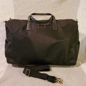 Kate Spade Black Avenue weekender